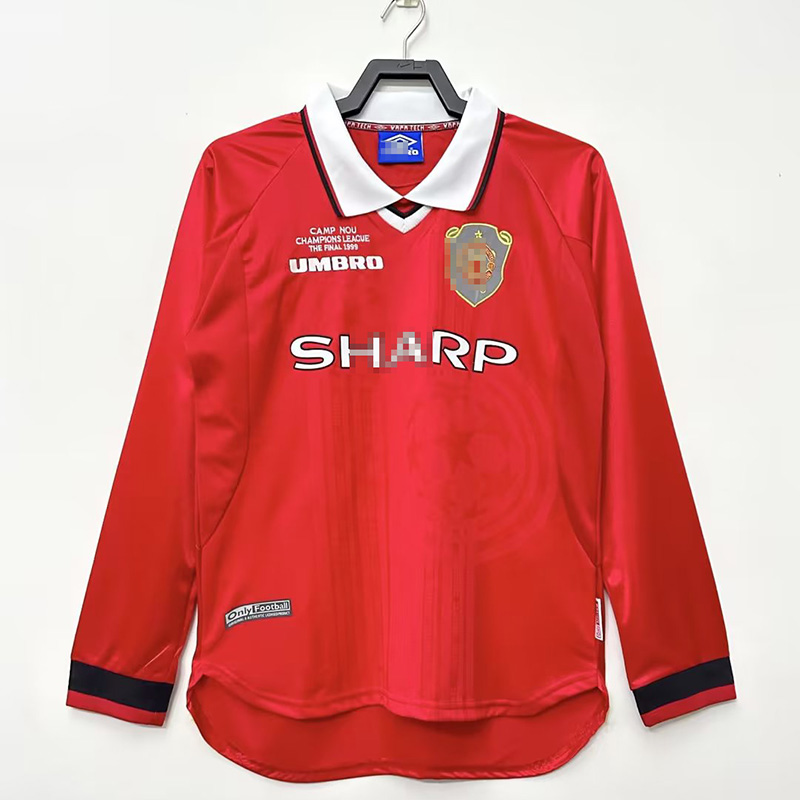 Camiseta Manchester United Home Retro 1999/00 ML